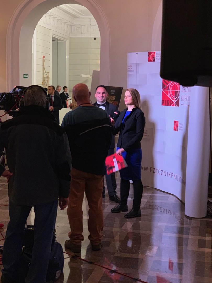 Gala 100 - lecia zawodu rzecznika Patentowego w dniu 25.11.2018